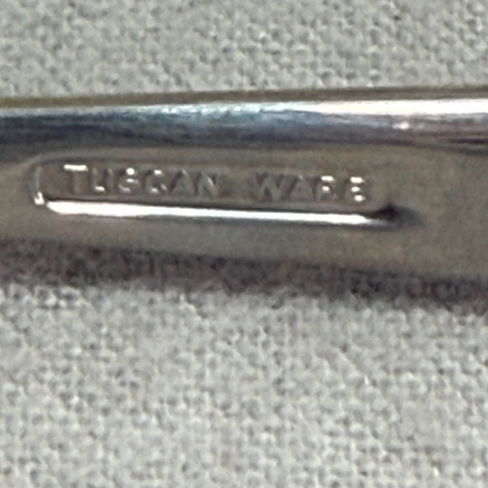 Easterling Chandelle Serving Fork Tuscan Ware Stainless Mid Century 8.5
